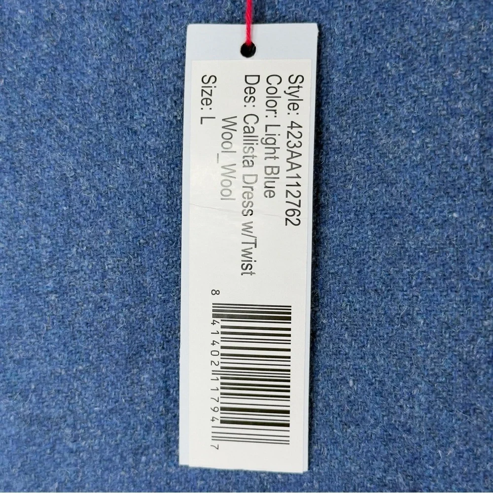 NWT FRANCES VALENTINE CALLISTA WOOL-BLEND DRESS Sz L - Picture 8 of 15